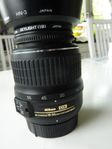 Nikon objektiv 18-55 mm