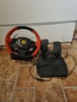 Thrustmaster 458 spider ratt+pedal
