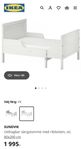 IKEA Sundvik växasäng / utdragbar barnsäng
