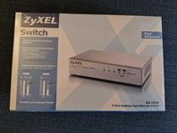 ZyXEL ES-105A 5 ports x 10/100Mbit nätverksswitch