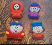 4,South Park skosmycken till Foppatofflorna