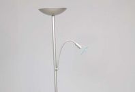 RETRO! Golvlampa med läslampa, dimmbar. Höjd 185 cm