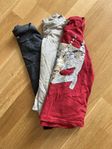 3st långärmade T-shirt, stl 110/116