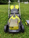RYOBI gräsklippare 18V OLM + 18V batteri och batteriladdare