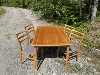 Matgrupp i teak