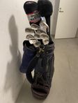 Komplett golfset – Callaway driver + PRGR järnklubbor + b