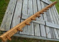 Knopplist Knoppbräda klädhängare kroklist 178cm Pinnlist