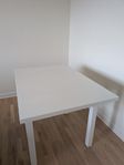 Klaffbord, vit, 74/104x74 cm NORDVIKEN