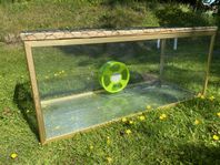 Hamsterbur i glas/Akvarium