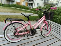 Crescent Svava 16" barncykel Rosa