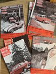 11 nummer Svensk Motortidning 1957-1959. Samling bra skick