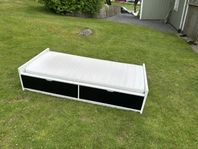 Ikea Flaxa säng 90x200 med förvaring