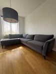 Sammetssoffa från Ekeby Möbler