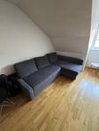 Säljer bäddsoffa FRIHETEN i grått