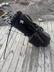 Golfklubbor med bag