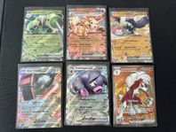 6 pokemon ex kort