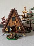 Lego A-frame stuga