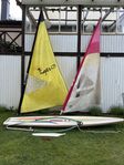 Windsurfing komplett m 2segel och mast