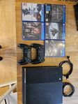 Playstation 4 med spel Dark souls 3 och 7 days to die