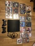 Playstation 3 med 20 st spel 