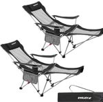 2x camping stolar 