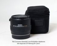 SIGMA TELE CONVERTER 2X för Canon