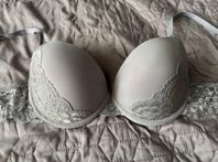 Helt ny grå push-up bh 80C