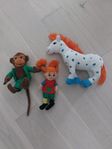 Pippi med tillbehör 