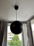 Taklampa från Ikea Svart