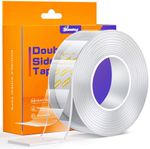 Dubbelsidig Tejp, Tvättbar, Avtagbar, 10-pack