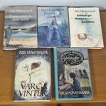 5 böcker av Nils Hövenmark bl.a varga vinter