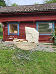 Antik renoverad vagn 1920-tal