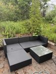 Loungegrupp i rotting