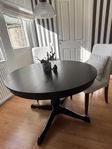 svart bord ingatorp/ ingolf