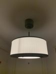 Ikea REMTÅNG Taklampa, grågrön, 38 cm