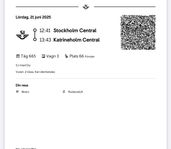 Stockholm-Katrineholm (enkelresa)