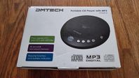 DMTECH CD5410 Portabel CD-spelare med MP3 och tillbehör