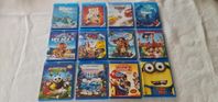 12 Barnfilmer Pixar, Disney mm, Blu Ray 