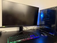 Säljer en kraftfull gaming-/arbetsdator