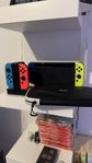 Nintendo Switch OLED + allt tillbehör