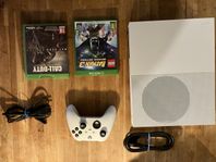 Xbox One S i Nyskick med Spel – Säljes!