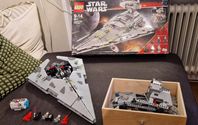 Vintage Star Wars Lego - Star Destroyer #6211 (Saknar bitar)