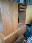Retro teakskåp linneskåp i teak
