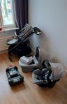Britax barnvagn 3 delar 