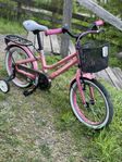 barncykel 16” Crescent Svava rosa