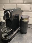 Nespresso Citiz&Milk kapselmaskin By Delonghi, svart