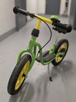 Springcykel Puky samt sparkcykel Micro