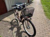  Electra Townie GO Damcykel med mittdriven motor.