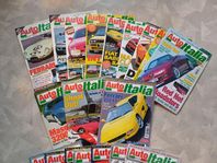 Tidskriften Auto Italia - massor av italienska bilar