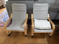 2st Poäng barnfåtöljer